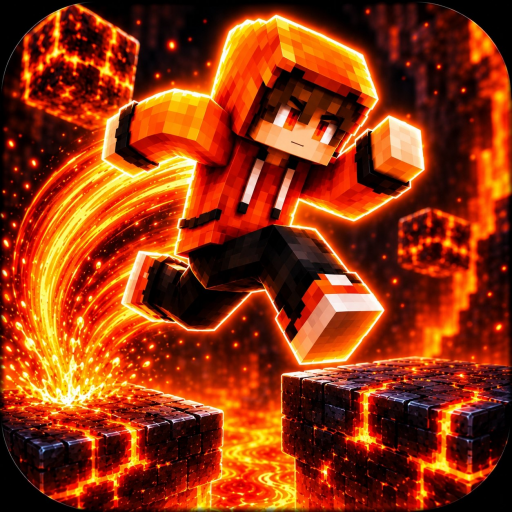 Lava Runner Icon